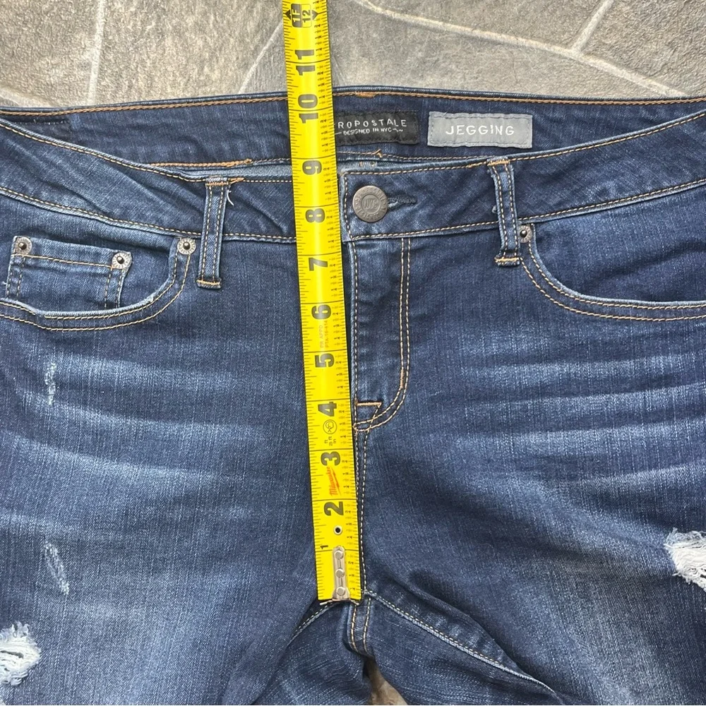 Aeropostale Distressed Jeggings - Picture 9 of 11